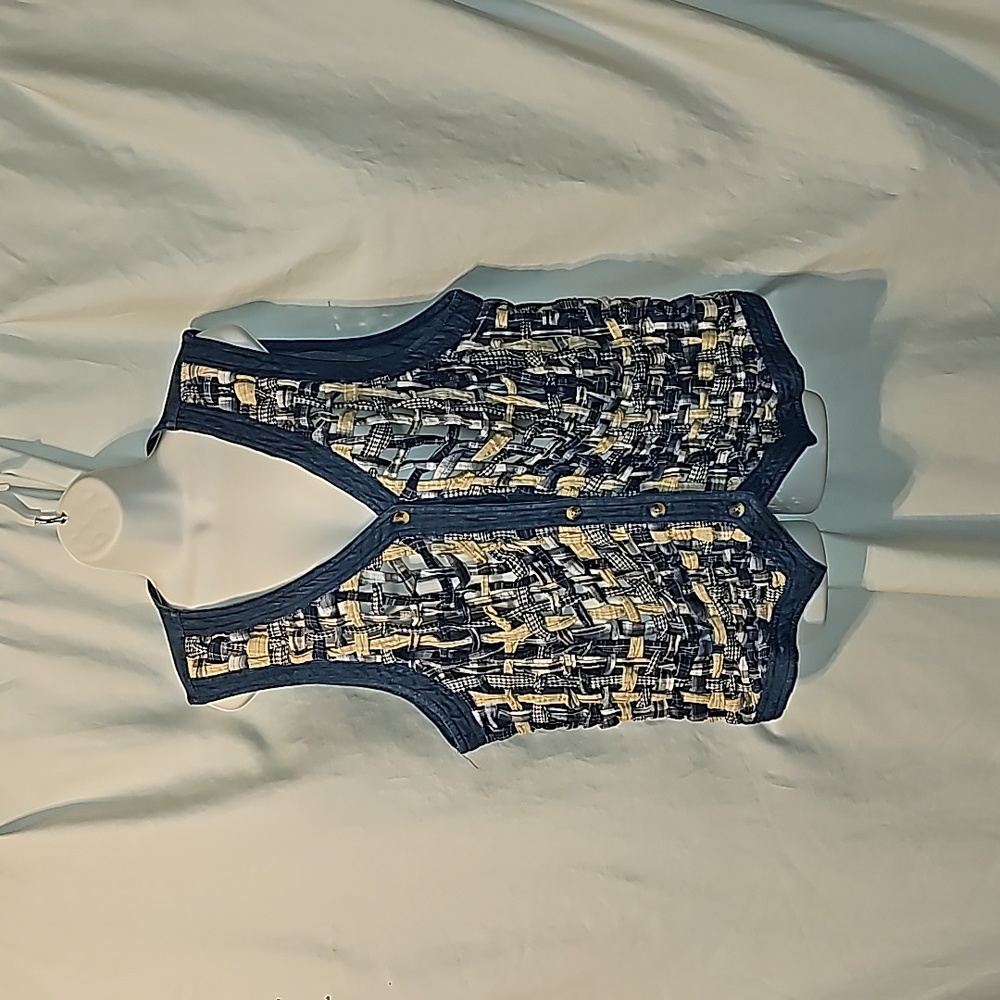 Victoria Jones Woman Denim Vest